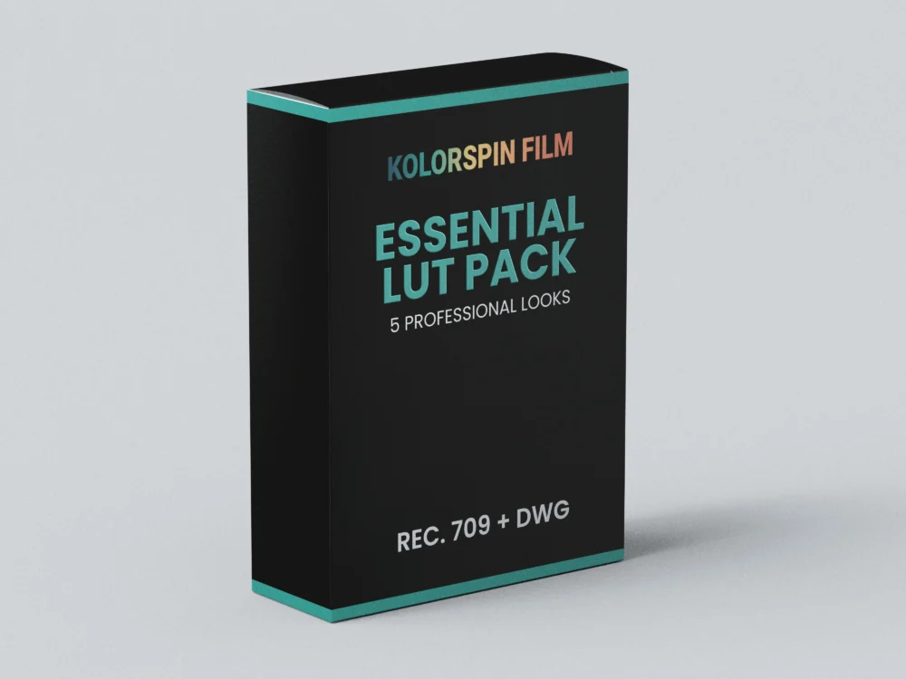 Essential LUT Mockup Mój Kolorspin Essential LUT Pack