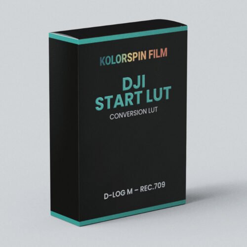 Software Box MockUp Start LUT – DJI D-Log M